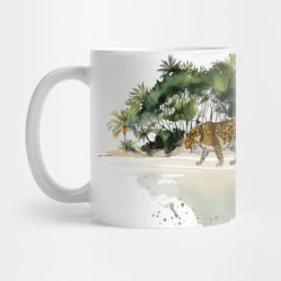 Leopard in The Forest Mug